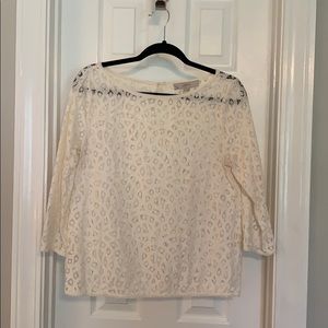 Ann Taylor Loft Lace Top